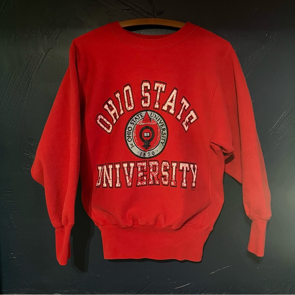 VINTAGE 80S CHAMPION REVERSE WEAVE OHIO STATE!! Great condition!